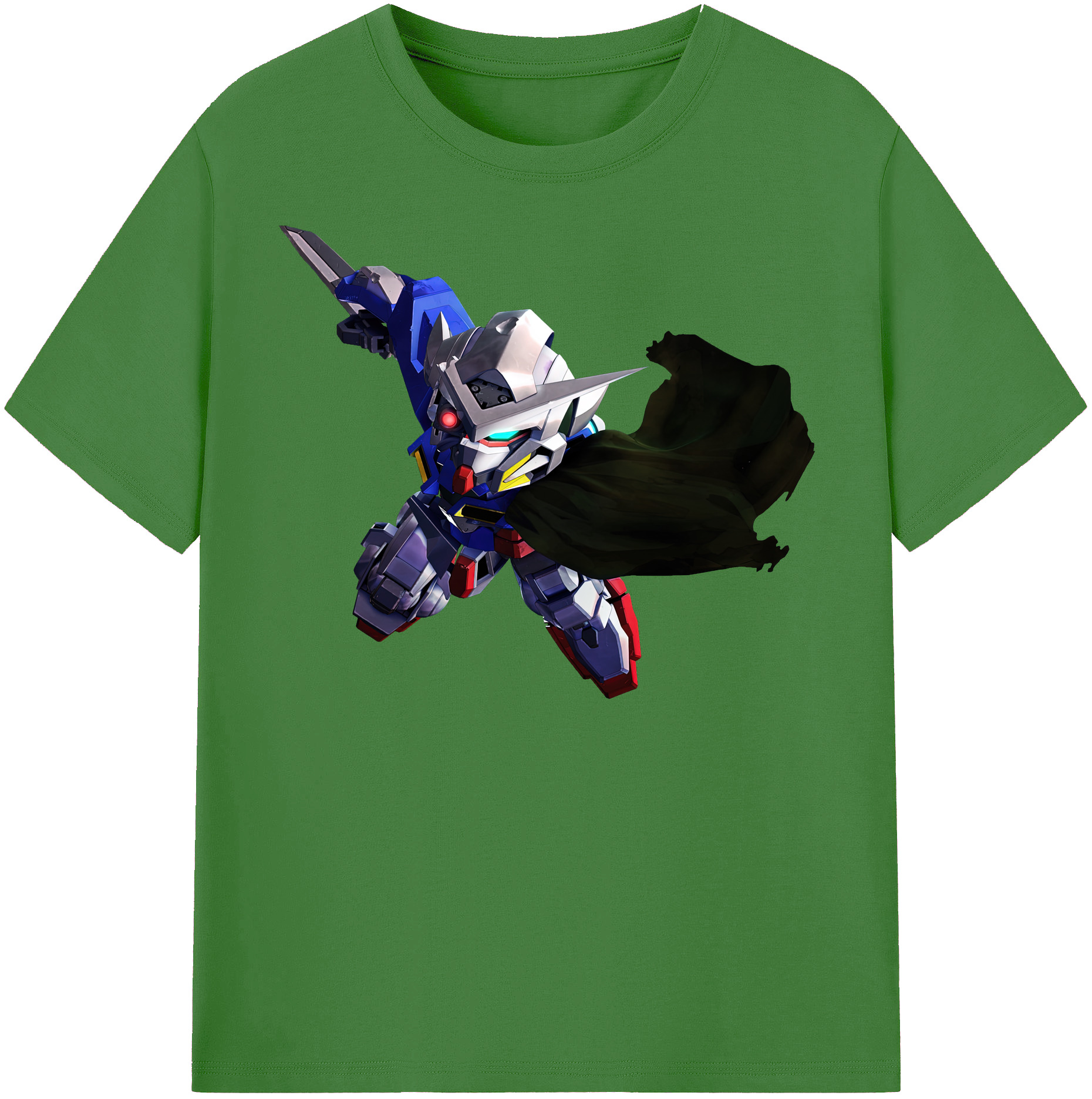 （画像用） 機動戦士ガンダム Mobile Suit Gundam レディースカジュアルプリントTシャツ（綿100％）